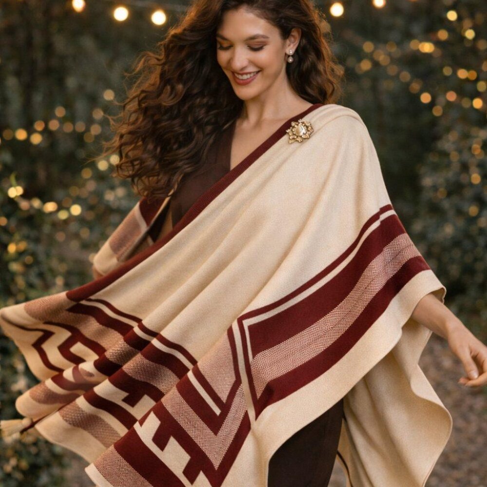Shaw wrap reversible ALPACA